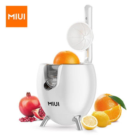 MIUI Zitruspresse: 850 W Leistung, Edelstahl, einfaches Entsaften